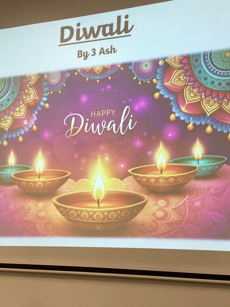 3 Ash performed a beautiful assembly this morning telling the important story of Rama and Sita. We wish everyone in our community a very happy Diwali - have a wonderful weekend and day on Monday if you are celebrating! 🕯️