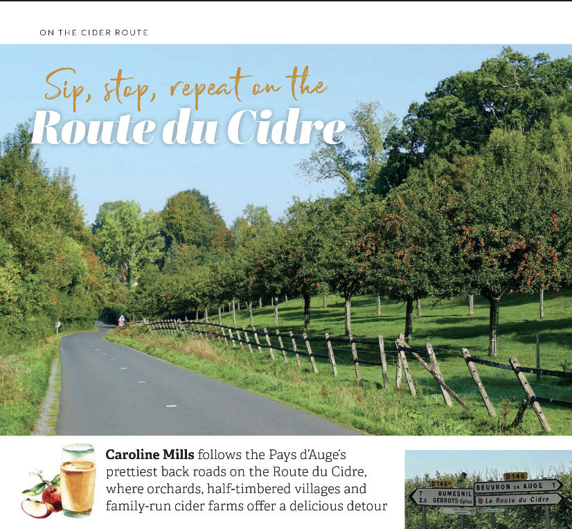 CarolineMills99's tweet image. Following the Route du Cidre through the Pays d&apos;Auge in #Normandy, stopping off at #cider, perry, pommeau, calvados and apple juice producers. Visiting #farms and #orchards, coming away with a supply of fine-tasting drinks. Feature in autumn issue of Taste of France, out now.