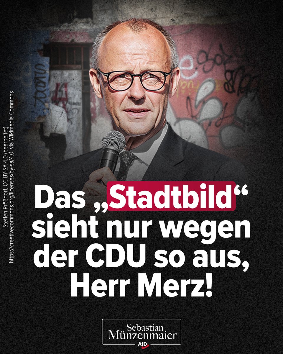 Eine echte Migrationswende inkl. schönes Stadtbild gibts nur mit der AfD. 

TM