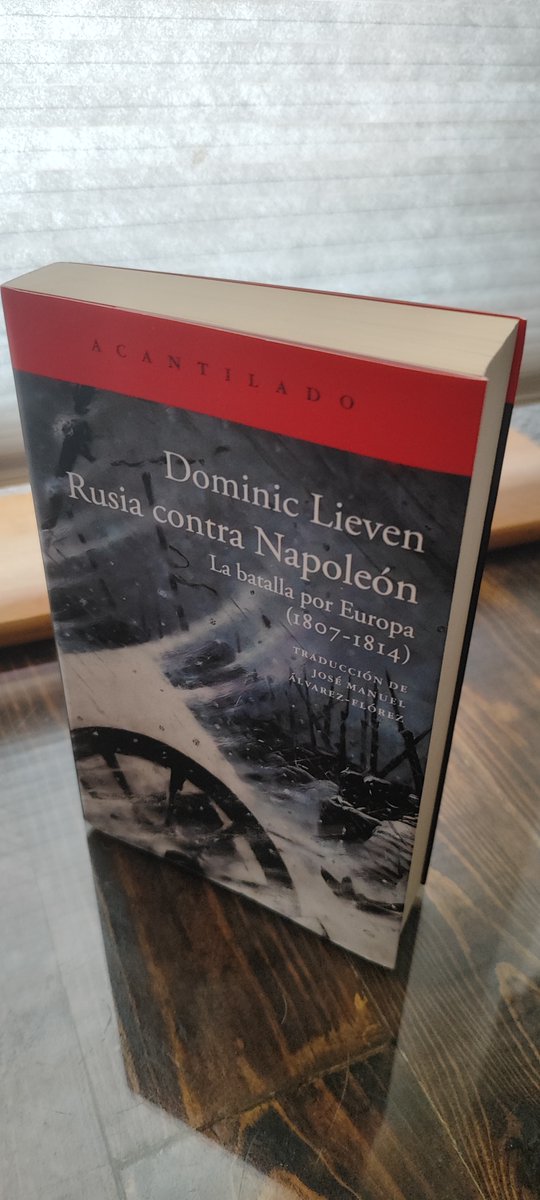 «Rusia contra Napoleón», de Dominic Lieven.
➡️ Consíguelo en amzn.to/3WGr9dZ ⬅️

Durante décadas, la historia del desastre napoleónico en Rusia se ha contado como una fábula. La soberbia del Emperador, el incendio de Moscú, la llegada del invierno, y un ejército francés