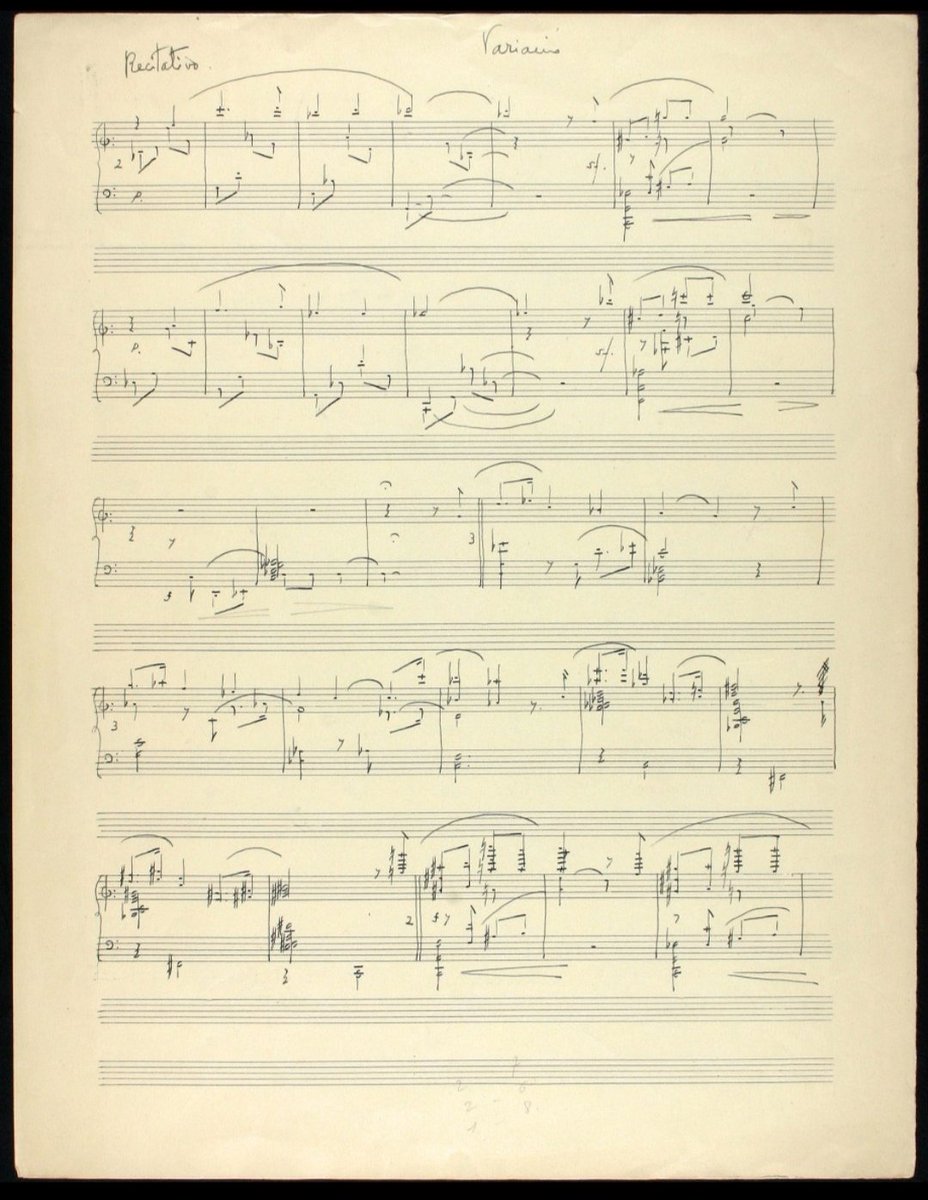 #Taldiacomavui de 1849 moria a París el geni Fryderyk Chopin ❤️💐 
Mompou va compondre les (12) "Variacions sobre un tema de Chopin" (el Preludi núm 7 op 28) (1938-57) on mostra una identificació i admiració profunda per l'univers sensible i apassionat del músic polonès.