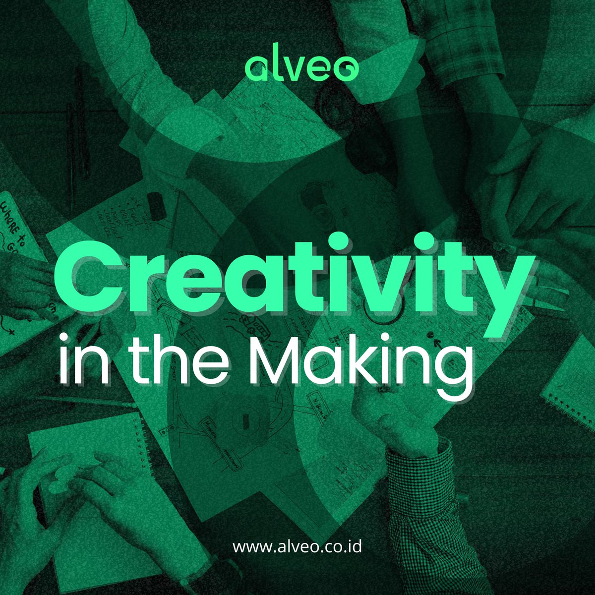Behind every great campaign is a spark of collaboration.

Our team is set to help you brainstorming, drafting, editing, and fine tuning—pouring passion into every project.

If you have a project that you wish to discuss, visit alveo.co.id or email info@alveo.co.id