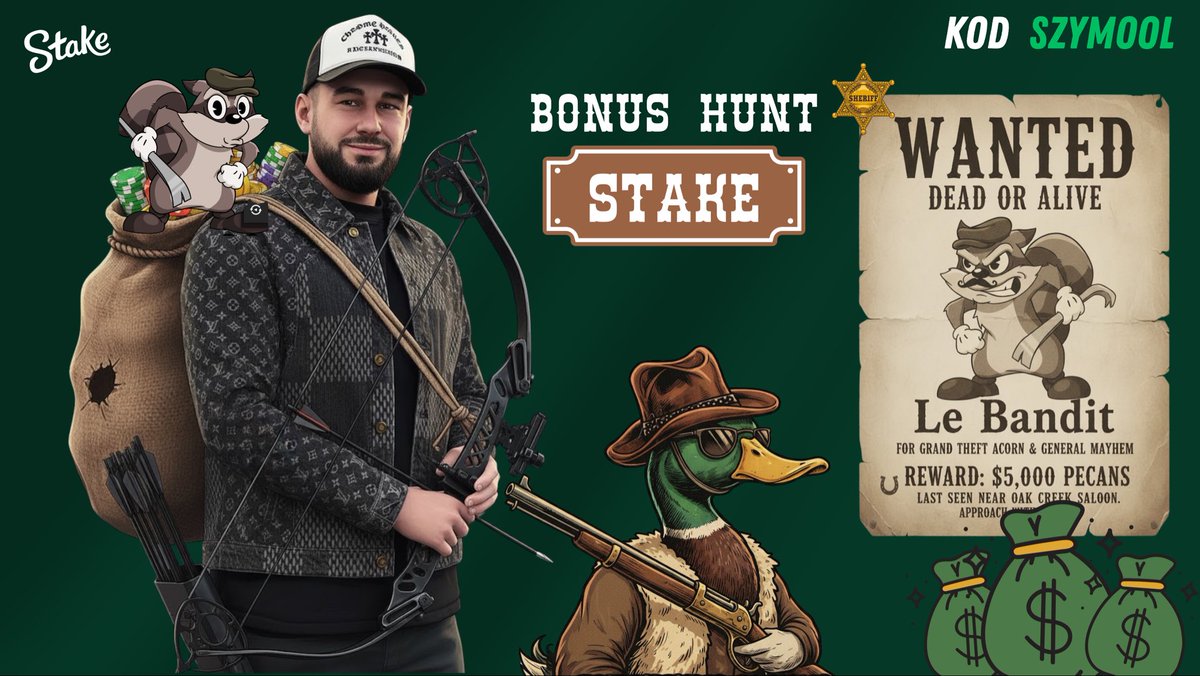 Weekendowe polowanie na Stake rozpoczęte!! 🔥 145.000 PLN bonus hunt
STREAM DZIŚ  11:45