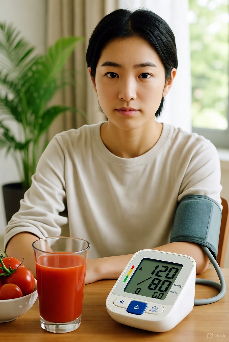 sunagastore's tweet image. お疲れさまでした🌜
#トマトジュースと血圧計で健康習慣
トマトジュースで血圧が下がると聞き、以前飲んでいたのですが、あまり効果無かったような・・・
でも、また始めようかな🤔

明日も良い一日になりますように💫
✅企業公式相互フォロー
✅フォロバ100変垢以外