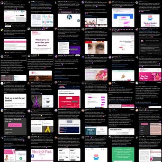 armys being the only fandom who organised an event for breast cancer donations 😭😭