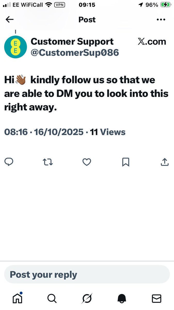 EventSanguines's tweet photo. @EE is this you or a scam? https://t.co/8eoaD5kwjL