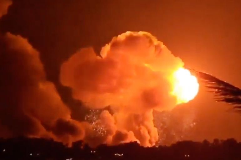 Terroristivaltio israel on tehnyt ilmaiskujen sarjan Libanoniin. Heidän välisestä tulitauosta huolimatta.