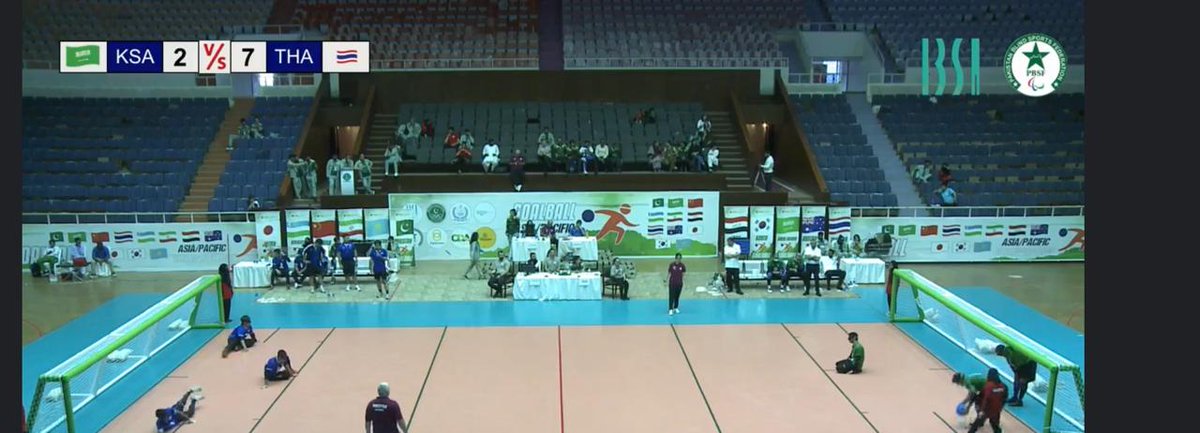 هاردلك لمنتخبنا السعودي لكرة الهدف، رغم الخسارة أمام تايلند ٧-٢ قدم اللاعبون مستواً وروحاً عالية ، والقادم أجمل بإذن الله، وثقتنا في أبطالنا كبيرة 💚🇸🇦