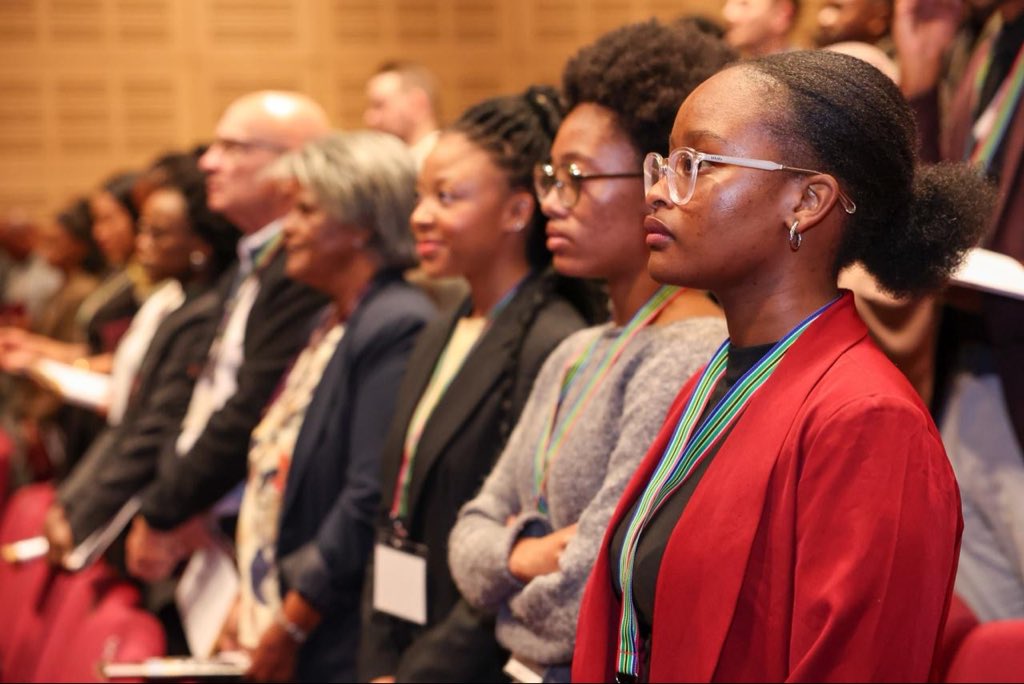 PresidencyZA's tweet photo. The 7th Social Justice Summit explores the role of public policy, legislative frameworks and multi-sectoral and multi-stakeholder cooperation in achieving food security.
By bringing together the diverse stakeholders, the Summit will facilitate
the development of policies that promote equitable food systems, support small-scale farmers, strengthen social protection measures and advance sustainable agricultural practices.
#FoodSecurityForAll