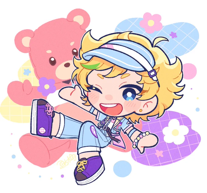#絵描きさんがデフォルメ絵を見せてくれるタグ