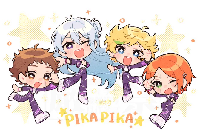 #絵描きさんがデフォルメ絵を見せてくれるタグ