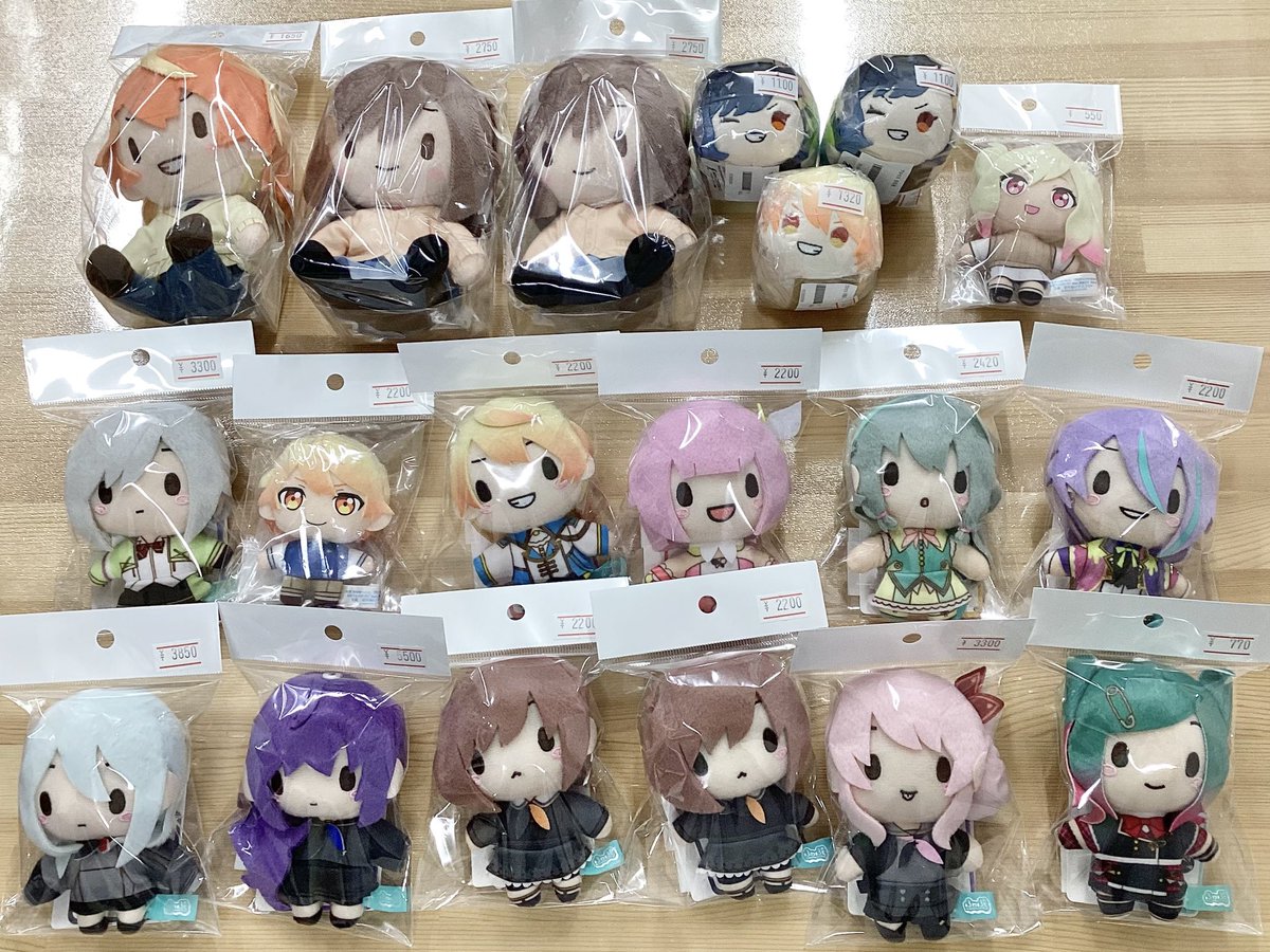 🐨入荷情報🐨】 プロジェクトセカイより、 ぬいぐるみが各種入荷しま