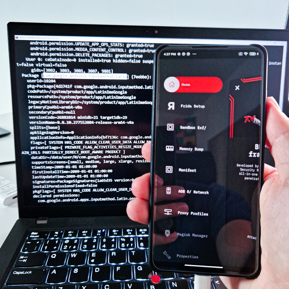 androidmalware2's tweet image. New Android BEERUS framework for dynamic analysis & reverse engineering
BEERUS brings Frida auto-injection, sandbox exfiltration, memory dumps, Magisk integration and more for on device app analysis by @HakaiOffsec
#AndroidSecurity #Frida #ReverseEngineering #MalwareAnalysis