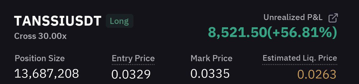 fand_233's tweet image. 🚀 #TANSSI Pump result

✅ 2nd target achieved in just 4 Hours 47 Minutes

💵 Huge quick profit 56.8112% 💪

Join us for free signals 
⬇️ 
t.me/+B5b_68PZNidmN…