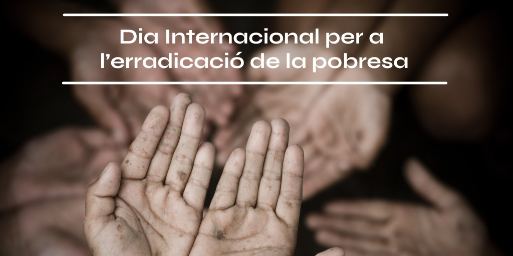 Avui, #DiaInternacionalErradicacióPobresa, recordem que la pobresa no és només una qüestió econòmica: és una vulneració de #drets, una barrera per a la dignitat i una realitat que afecta milers de persones a #Catalunya.

📉Segons les darreres dades de l’Enquesta de Condicions de