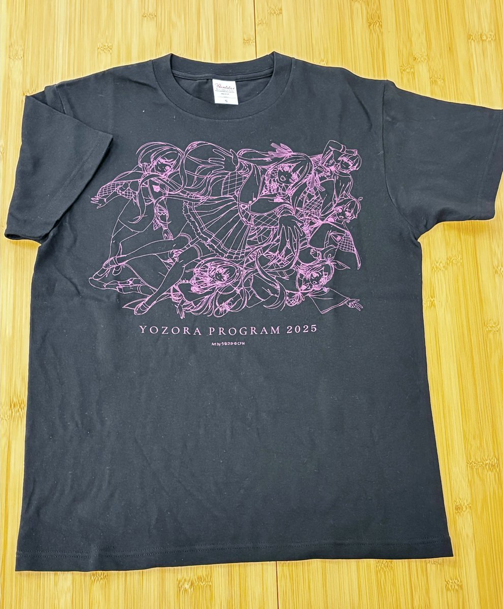 ⏳事後通販終了まであと9日！
🛒今回だけのオリジナル商品、お見逃しなく！

【#初音ミク夜空 通販グッズ情報】
🌌✨夜空プログラム 2025 Tシャツ✨🌌
ホワイトとローズピンクの2色展開💗🤍
サイズは S～XLまでありますよ！

ハッピと合わせても、単体で着ても素敵🙌