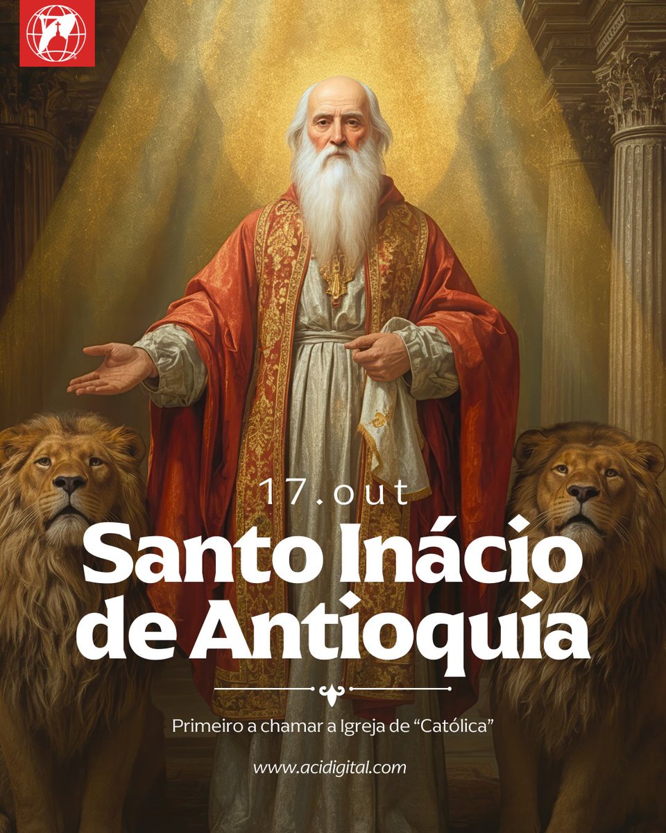 “Onde está Jesus Cristo, aí está a Igreja Católica”, escreveu santo Inácio de Antioquia, atribuindo pela primeira vez o adjetivo Católica (Universal) à Igreja. Sua festa é celebrada hoje, 17 de outubro.

Santo Inácio se tornou o terceiro bispo de Antioquia (70-107 d.C.), onde são