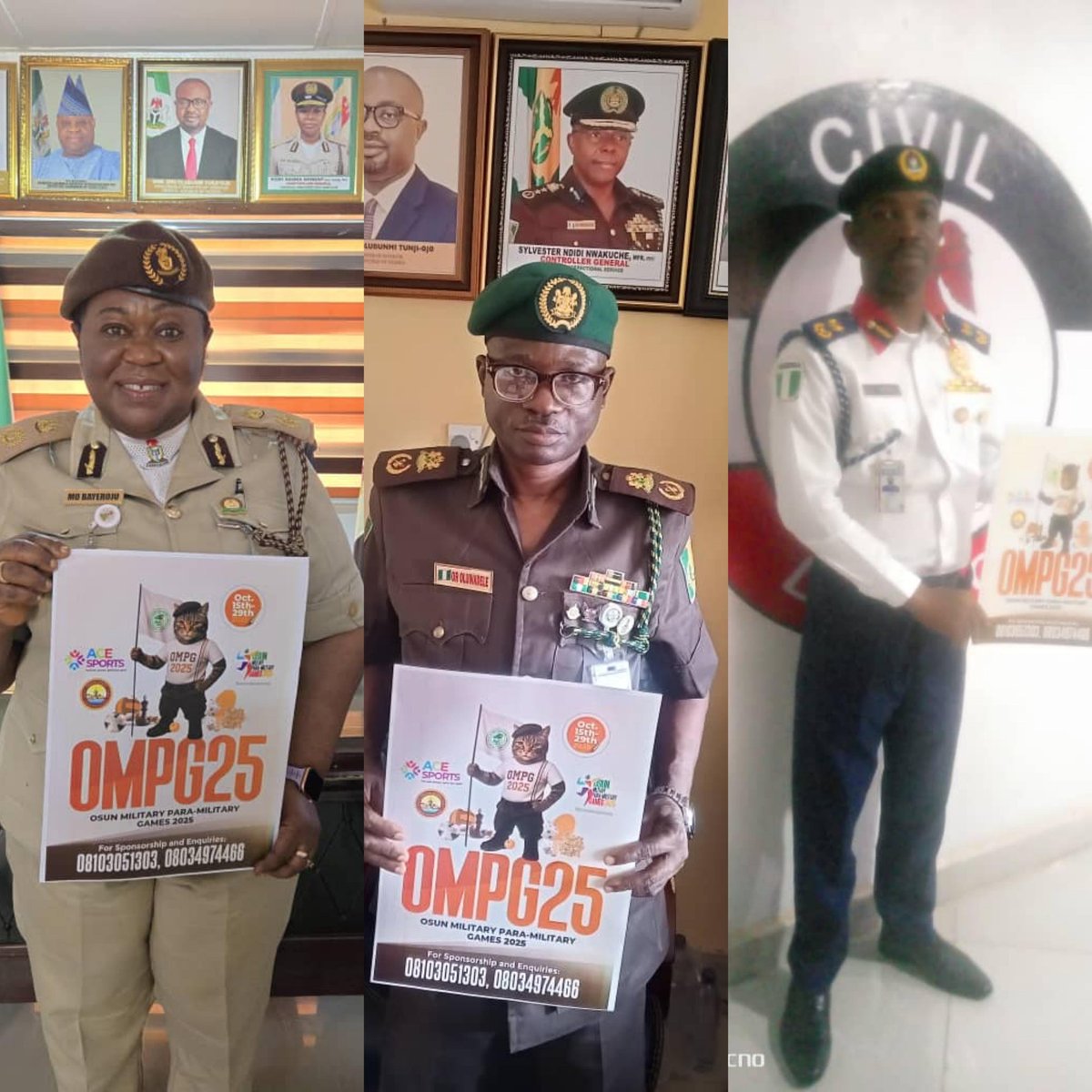 Osun Military Paramilitary Games 2025 tweet media