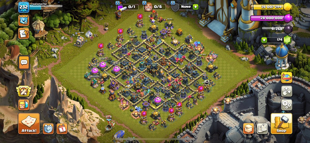 RealSmarte's tweet photo. So close to fully max, ima just say that’s max ( about a week to go at most ) that has taken years, 
Unless you have been playing since day one you ain’t got that 
Let’s go! Finally haha 2 months till the new town hall, let’s get it 

@ClashofClans https://t.co/ht2va1rhwy
