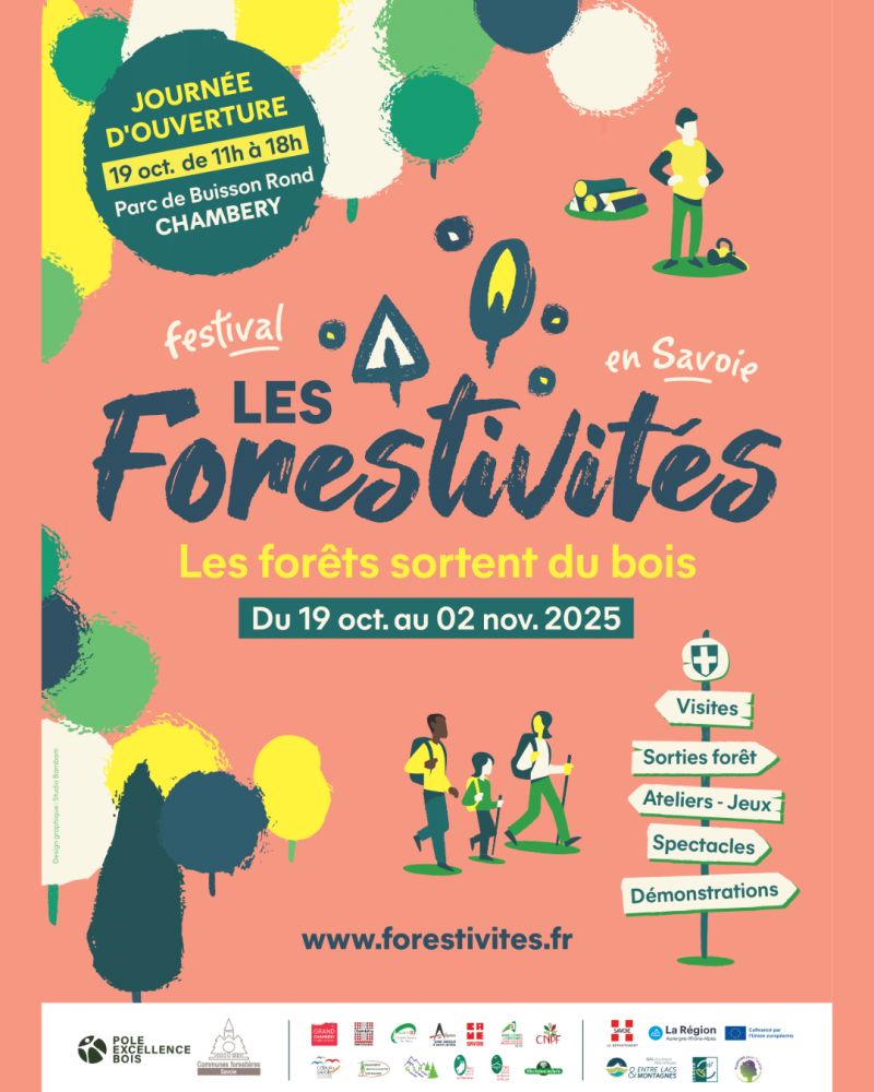 Renaud Charles (@renaudcharlesft) on Twitter photo Un bel exemple d'Aller Vers portée par <a href="/PoleBois7374/">Pôle Excellence Bois</a> !
Les forestivités sortent du bois et débarquent en #Savoie avec une journée d'ouverture au Parc de Buisson Rond à #Chambéry le 19 octobre
🌲Faites votre programme 🌳forestivites.fr/savoie
#métiers #biodiversité Un bel exemple d'Aller Vers portée par <a href="/PoleBois7374/">Pôle Excellence Bois</a> !
Les forestivités sortent du bois et débarquent en #Savoie avec une journée d'ouverture au Parc de Buisson Rond à #Chambéry le 19 octobre
🌲Faites votre programme 🌳forestivites.fr/savoie
#métiers #biodiversité