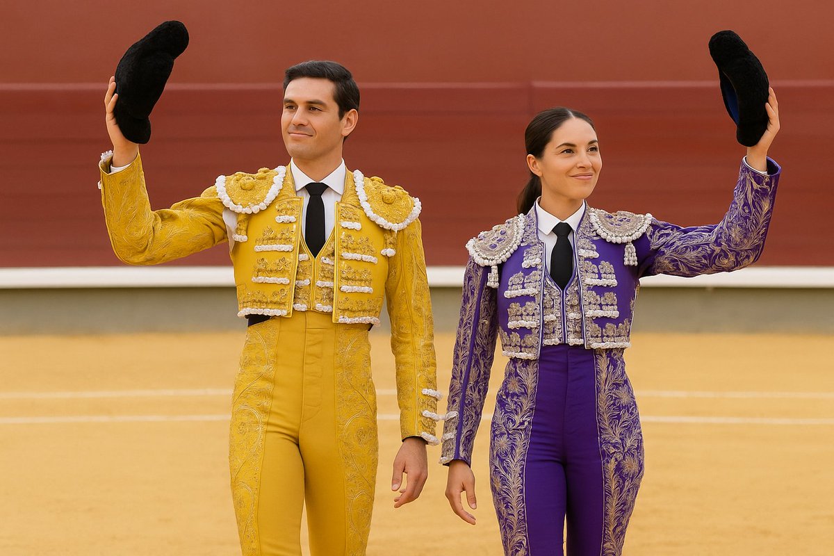 Un traje de luces artesanal no es solo un vestuario: es tu armadura en el ruedo💫

Elegante y hecho para durar.

👉 Descúbrelo aquí y conquista la arena: toroshopping.com/categoria-prod…

#Tauromaquia #TrajesDeLuces #ArteTaurino #Toroshopping #HechoAMano