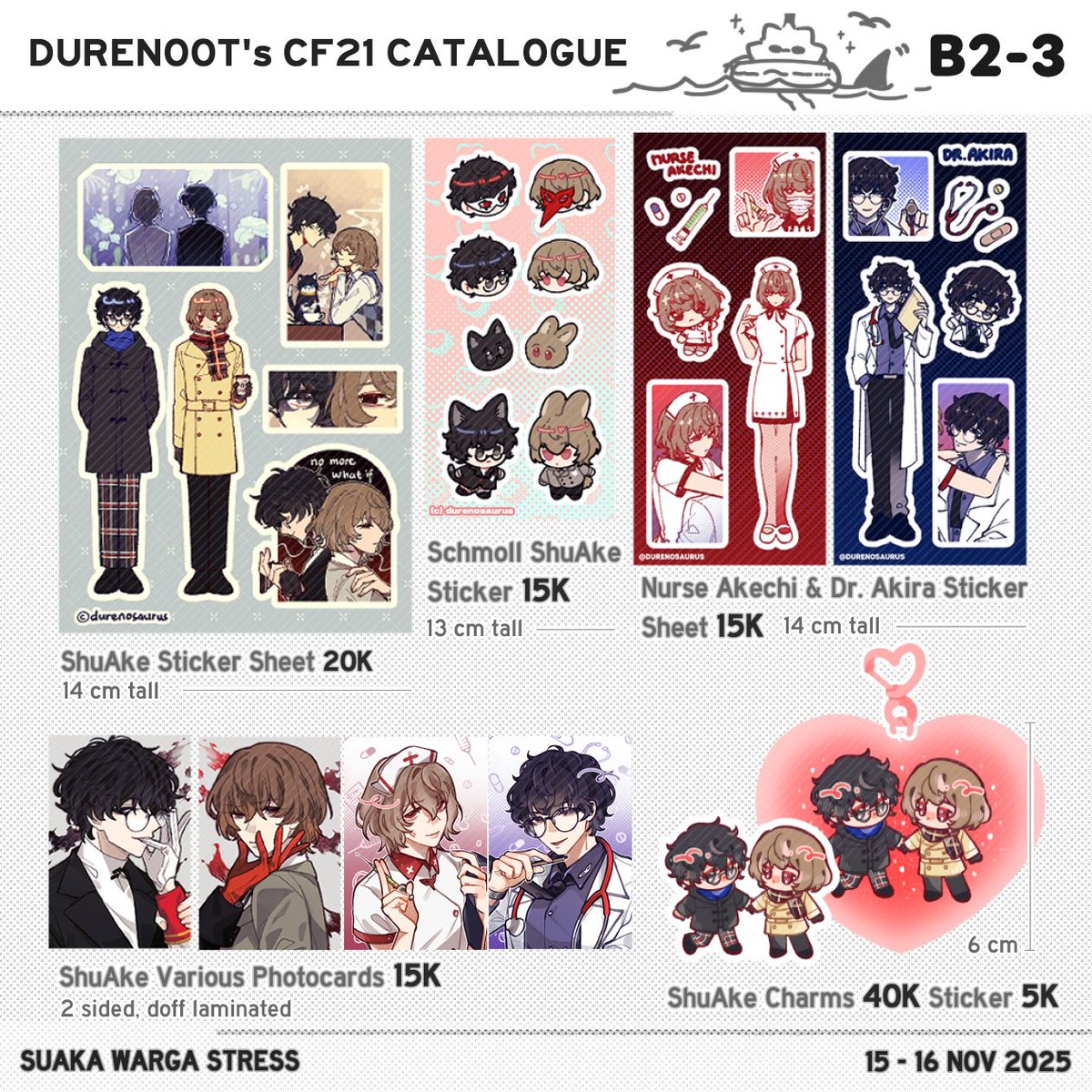 durenoot's tweet image. [2/2]

🔗 : forms.gle/mzWySrgHa7dRSL…
 
#comifuro21 #CF21 #comifuro21catalogue