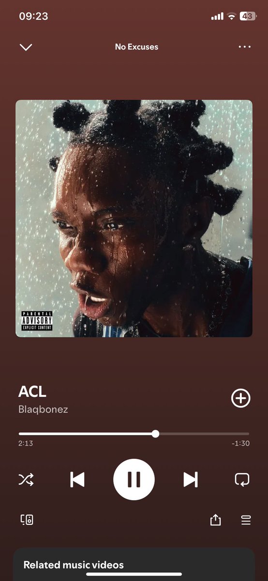 Blaq too nasty for this track 💔😭