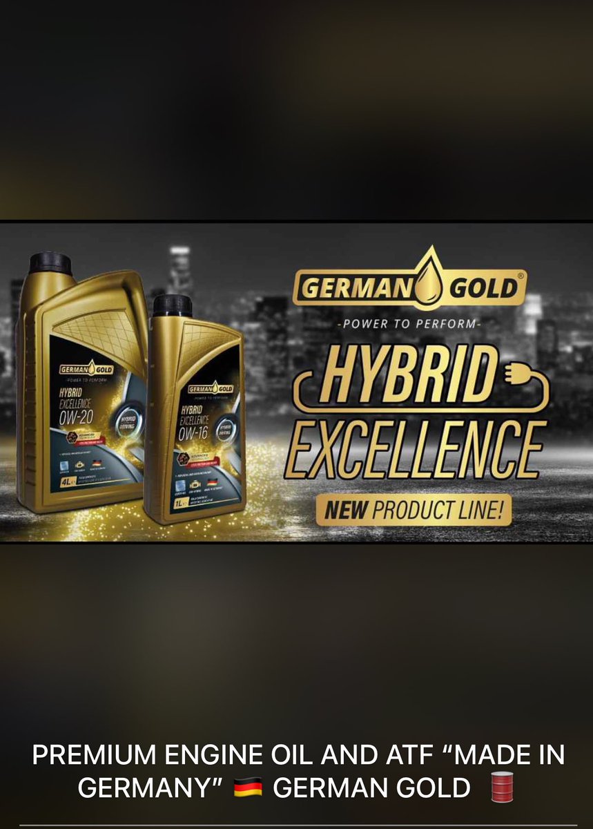 DankwahKb's tweet photo. Premium Engine Oil…Hybrid Excellence!!
Fully Synthetic Oil. Power To Perform 🔥
Made in Germany 🇩🇪 
#GermanGold https://t.co/S0n2JQOj8K