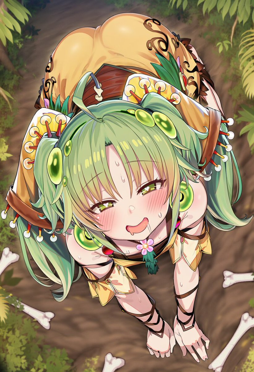 蟲惑魔生態レポートその1
研究が進み生態がわかりつつある蟲惑魔
人を捕食する事もある彼女達ですが、繁殖期が近付くと比較的森の端にも姿を表し、ツガイを探す姿が見られます。 