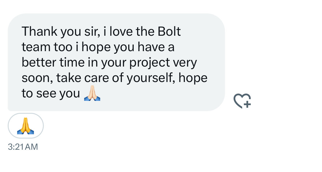 DMs like these make the grind worth it 🙏