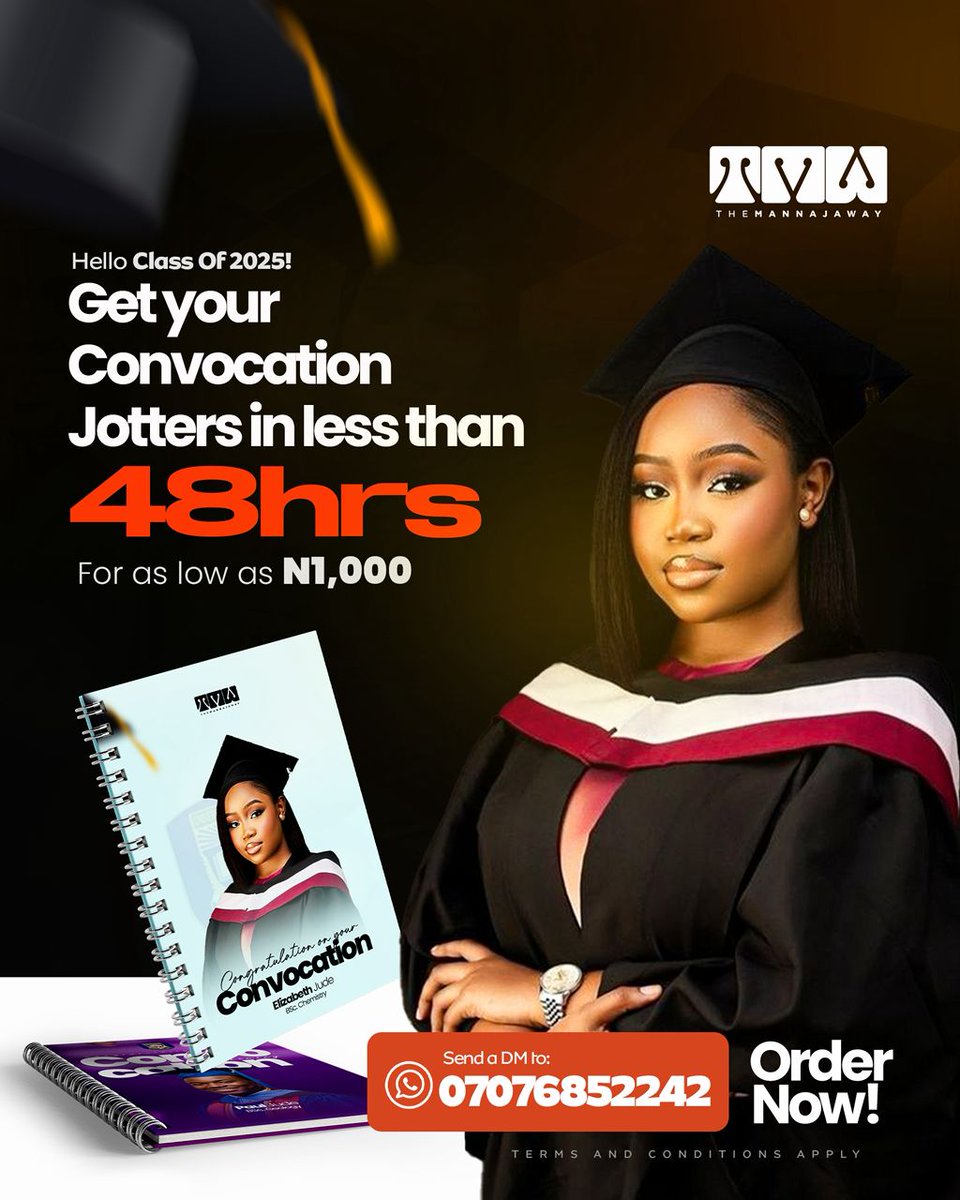 AdebayoFmi's tweet photo. Unilorites are you ready😊
#unilorin #convication https://t.co/gis7SN5LLZ