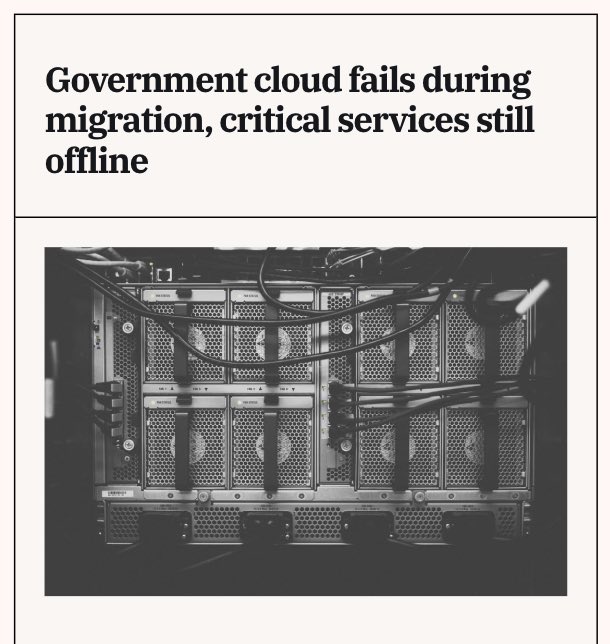 […] “The issue arose from the migration of the old system to the new system,” Sanjaya Karunasena, ICTA’s Executive Director, explained on Wednesday. 

The old system was managed by several private service providers. The new system is a managed cloud the government contracted to