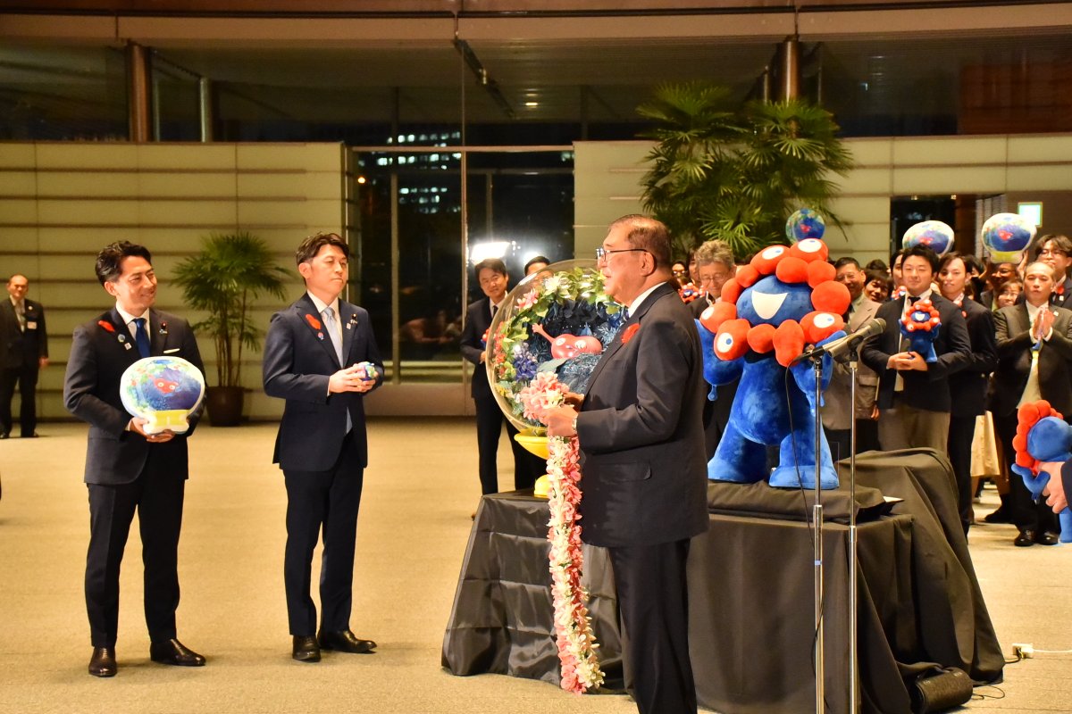 ミャクミャク、ありがとう！ おつかれさまでした♪ GREEN×EXPO 2027も