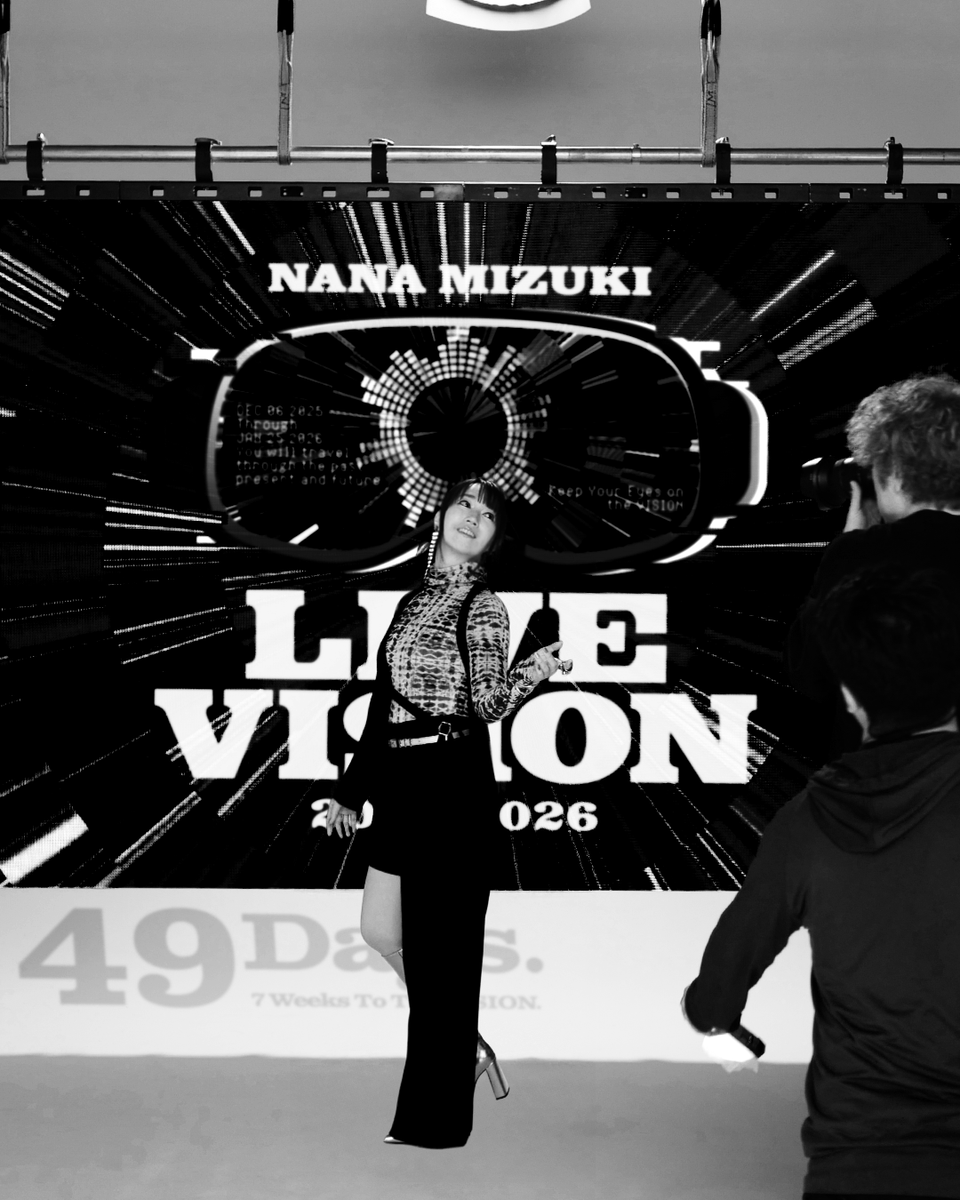 NANA MIZUKI #LIVE_VISION📺 いよいよ開幕まで「49日」！ なんと