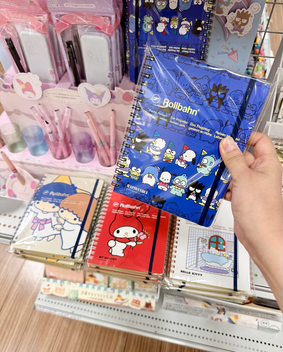 ✏️オススメ文具✏️】 サンリオコラボのロルバーン入荷しております