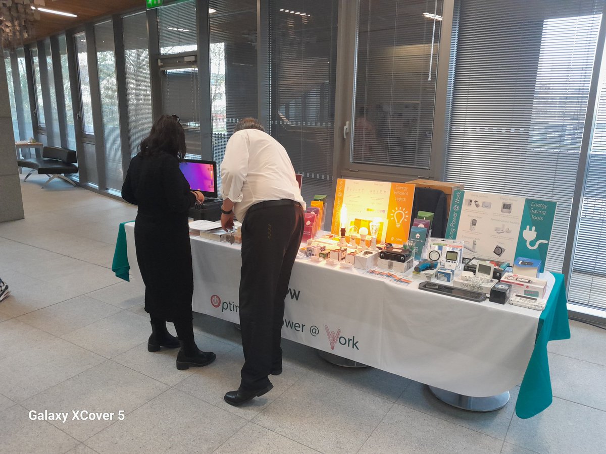 Thanks to <a href="/IRLDeptDefence/">Department of Defence</a> staff for hosting us for a successful Energy Awareness Day in Newbridge this week.

If you haven't had an awareness day at your site yet, have a chat with your Energy Advisor.