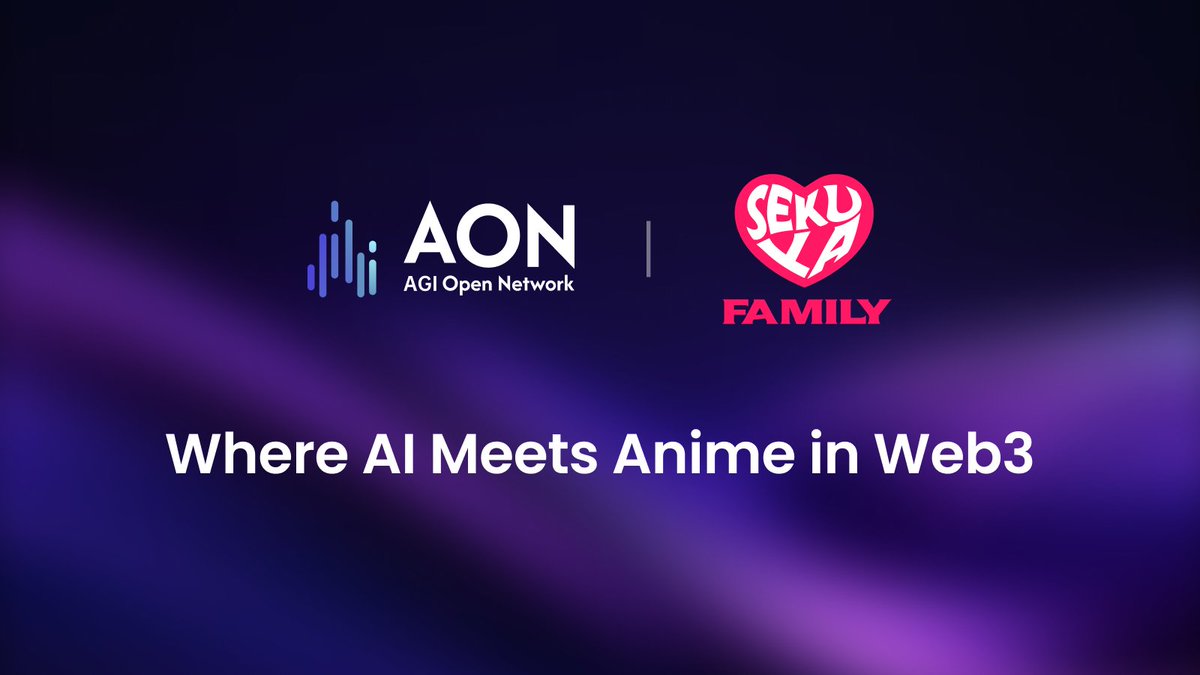 AGIOpenNetwork's tweet image. 🥳 We’re thrilled to announce our strategic partnership with @sekuyaofficial!

🎯 Sekuya is Southeast Asia’s leading anime IP universe, expanding across games, racing, media, and lifestyle.

🤝 Partnership Highlights:
🔹 Bringing anime-inspired lifestyle and AI-powered creativity…