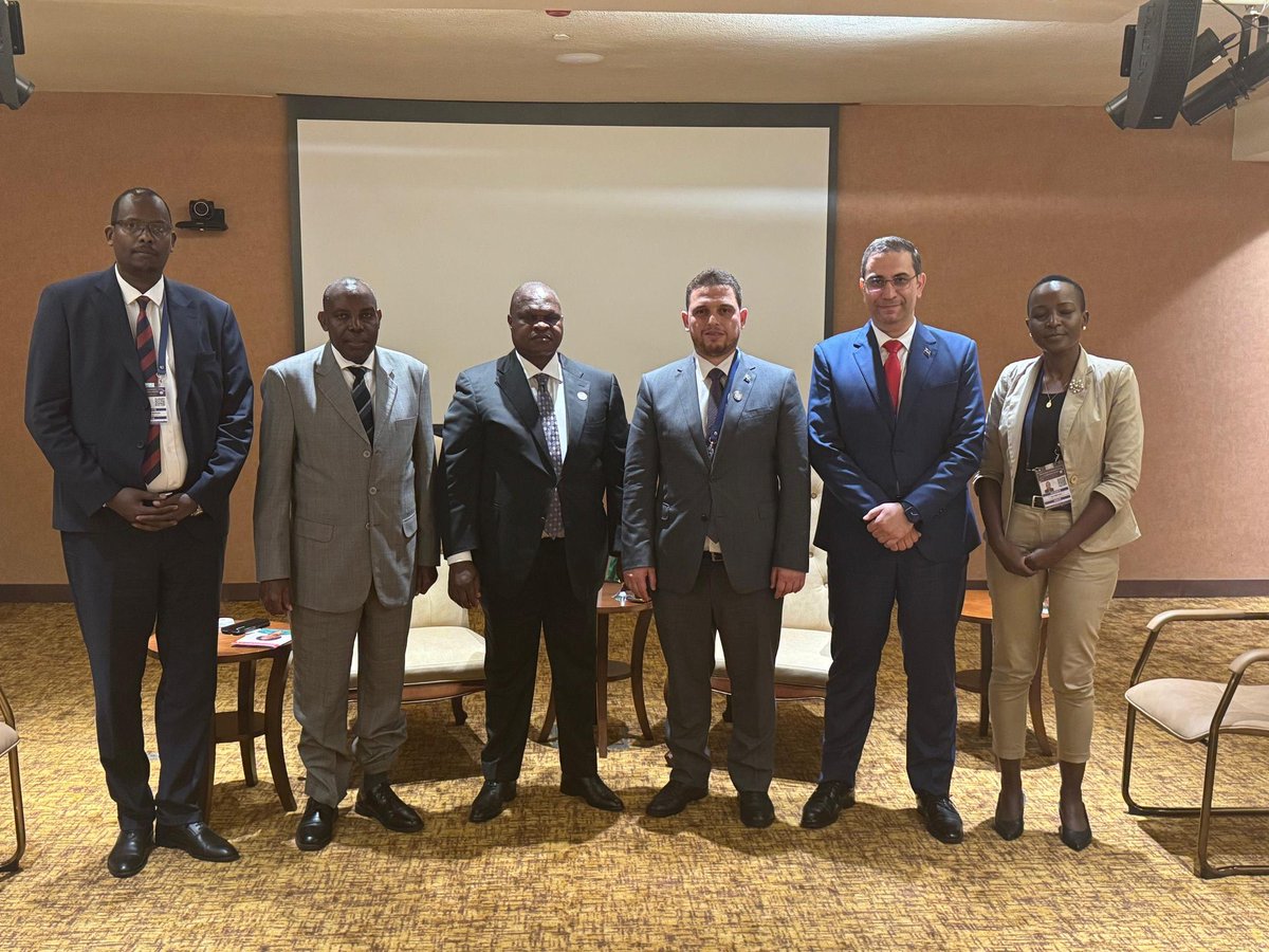 H.E. the High Commissioner met with the Syrian Delegation on the sidelines of the XIX Non-Aligned Movement Summit to discuss shared interests, including support for Prof. Okowa’s candidacy to the International Court of Justice.