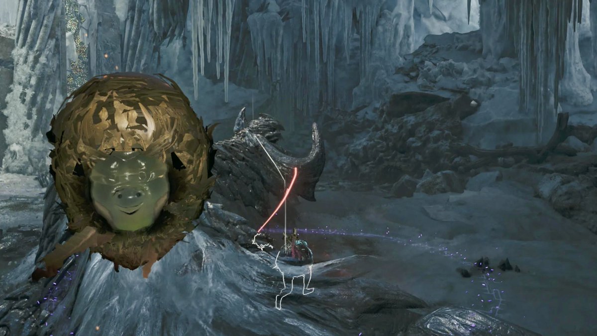 wetboss's tweet photo. @RageGamingVideo I don’t know where else to turn. My Japanese friends, who I play with have no idea. This was my end of hunt screen capture of just a regular Arkveld. I did not photoshop that in there. WTF?! is that?! No response from Capcom either. Thanks! -Rob https://t.co/cf9qYVLCLZ