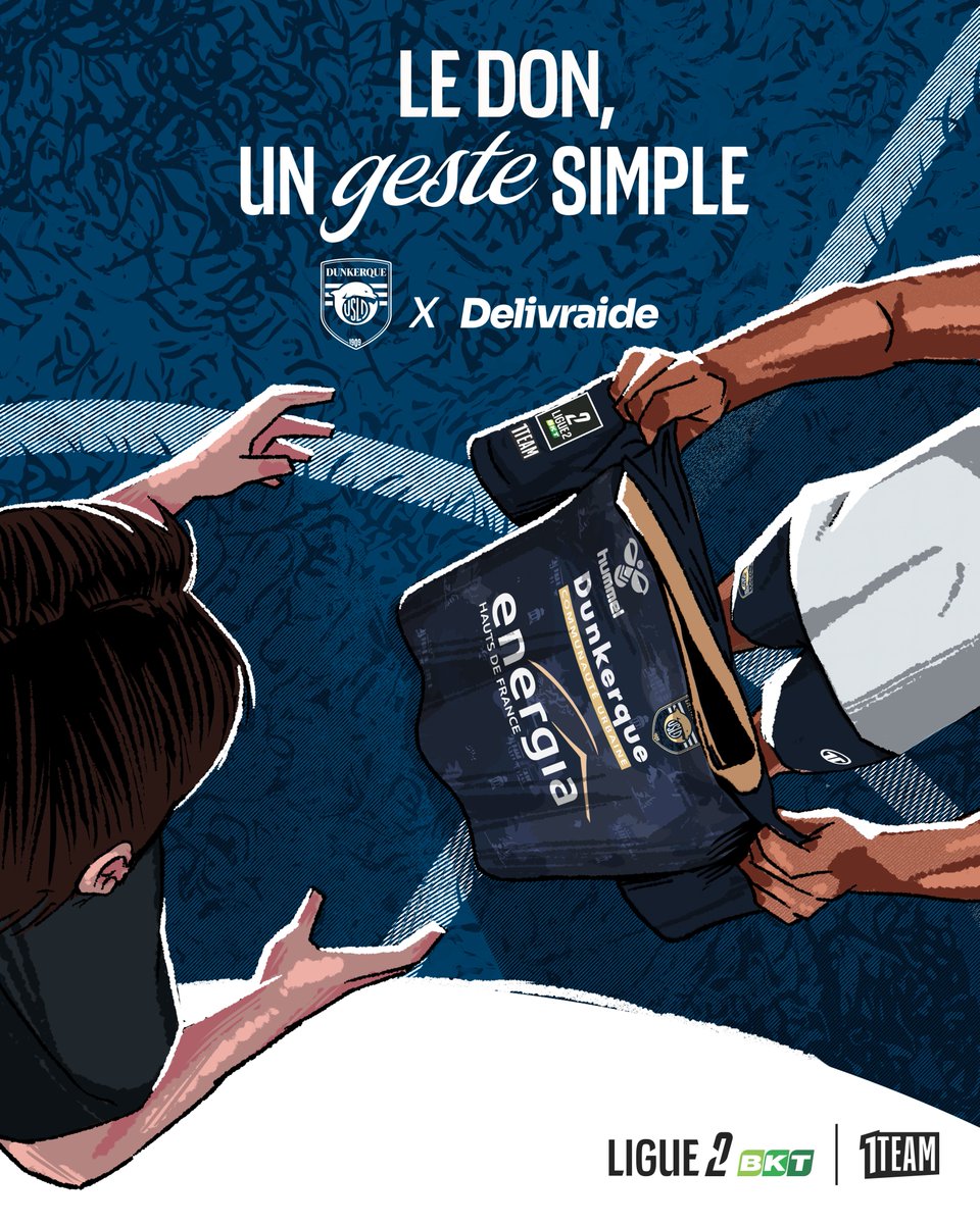 L'𝗨𝗦𝗟 𝗗𝘂𝗻𝗸𝗲𝗿𝗾𝘂𝗲 et 𝗗𝗲𝗹𝗶𝘃𝗿𝗮𝗶𝗱𝗲 montrent leur soutien aux jeunes dans le besoin. Parce qu’un petit geste peut avoir un grand impact. 🎓❤️

👉 Rendez-vous sur equipagesolidaire.fr

#𝟭𝗧𝗘𝗔𝗠