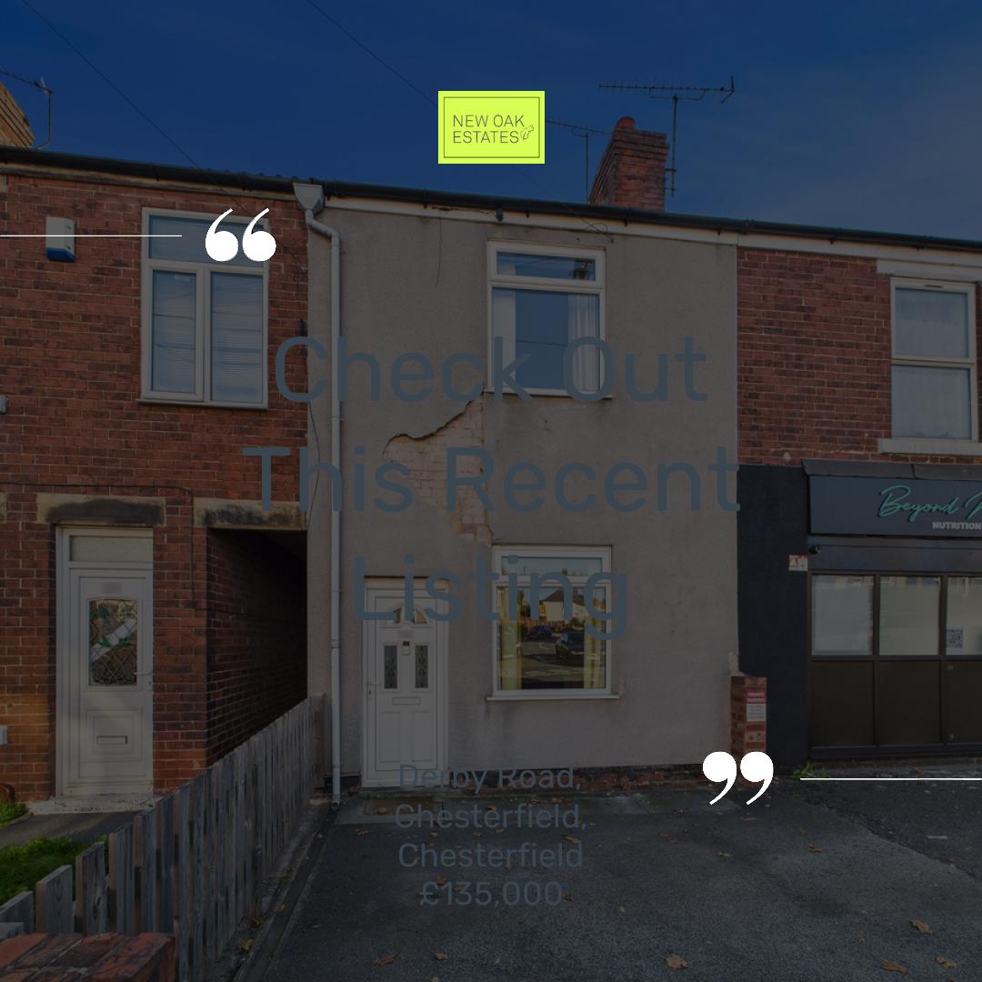 For Sale 3 Bed Terraced House £135,000

psh.pt/9fkrcusj

Contact Us for more details:
Tel: 01246 211646
Email: info@newoakestates.co.uk

#propertyforsale