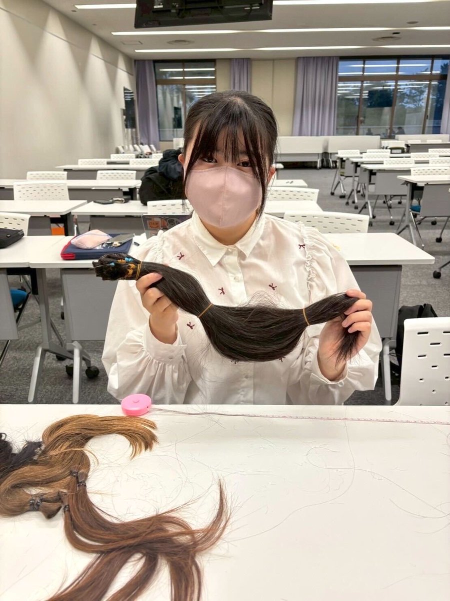 ヘアドネーション Hair for Children】旧女子高生ヘアドネーション同好会