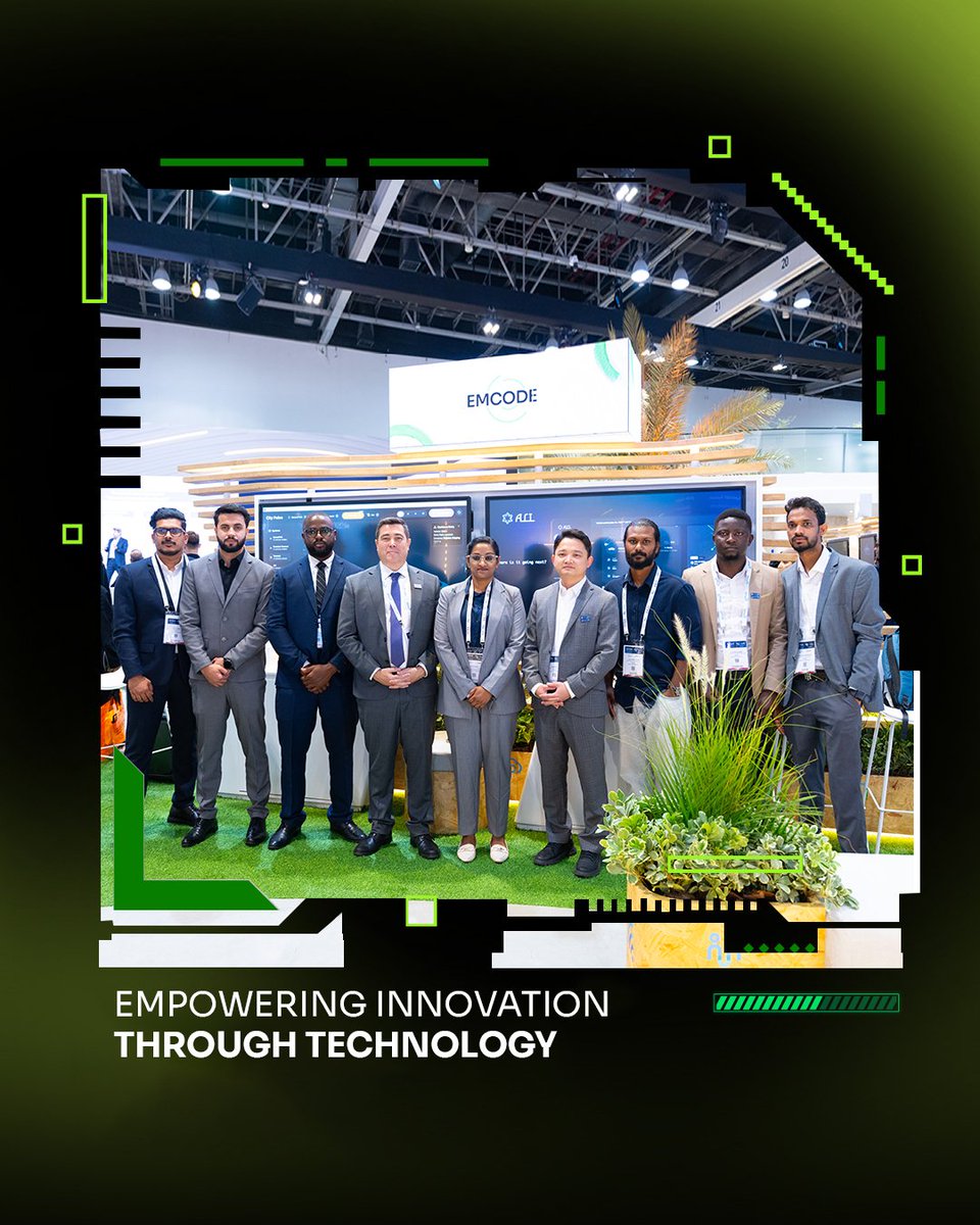 EmcodeTelematic's tweet image. Day 3 at GITEX 2025 was a powerful showcase of curiosity, collaboration, and cutting-edge conversations.

We were thrilled to welcome innovators, tech leaders, and future-focused minds to the Emcode booth.

#GITEX2025 #Emcode #DigitalTransformation #SmartSolutions #TechInnovation