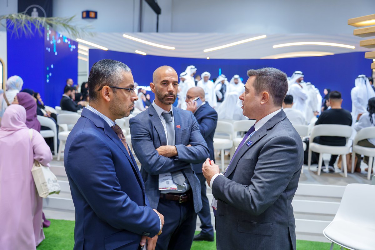 EmcodeTelematic's tweet image. Day 3 at GITEX 2025 was a powerful showcase of curiosity, collaboration, and cutting-edge conversations.

We were thrilled to welcome innovators, tech leaders, and future-focused minds to the Emcode booth.

#GITEX2025 #Emcode #DigitalTransformation #SmartSolutions #TechInnovation