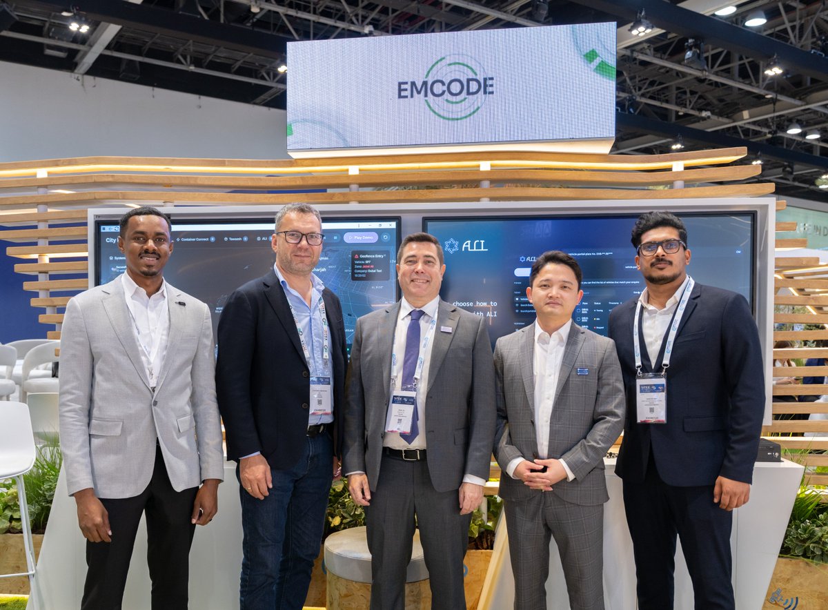EmcodeTelematic's tweet image. Day 3 at GITEX 2025 was a powerful showcase of curiosity, collaboration, and cutting-edge conversations.

We were thrilled to welcome innovators, tech leaders, and future-focused minds to the Emcode booth.

#GITEX2025 #Emcode #DigitalTransformation #SmartSolutions #TechInnovation