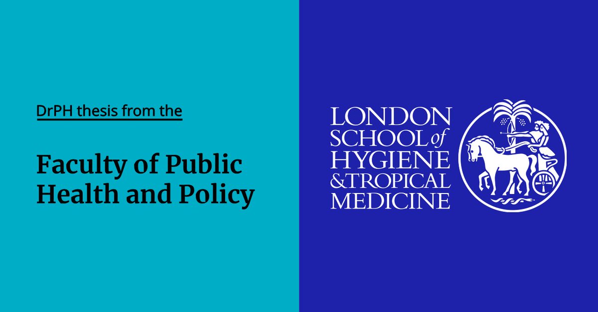 LSHTMopen's tweet image. 📢New #DrPH thesis now live in Research Online!

What Drives Uptake of a Performance Management Reform in Liberia’s Civil Service? By Jennifer Ljungqvist

doi.org/10.17037/PUBS.…

#OpenAcess #Thesis