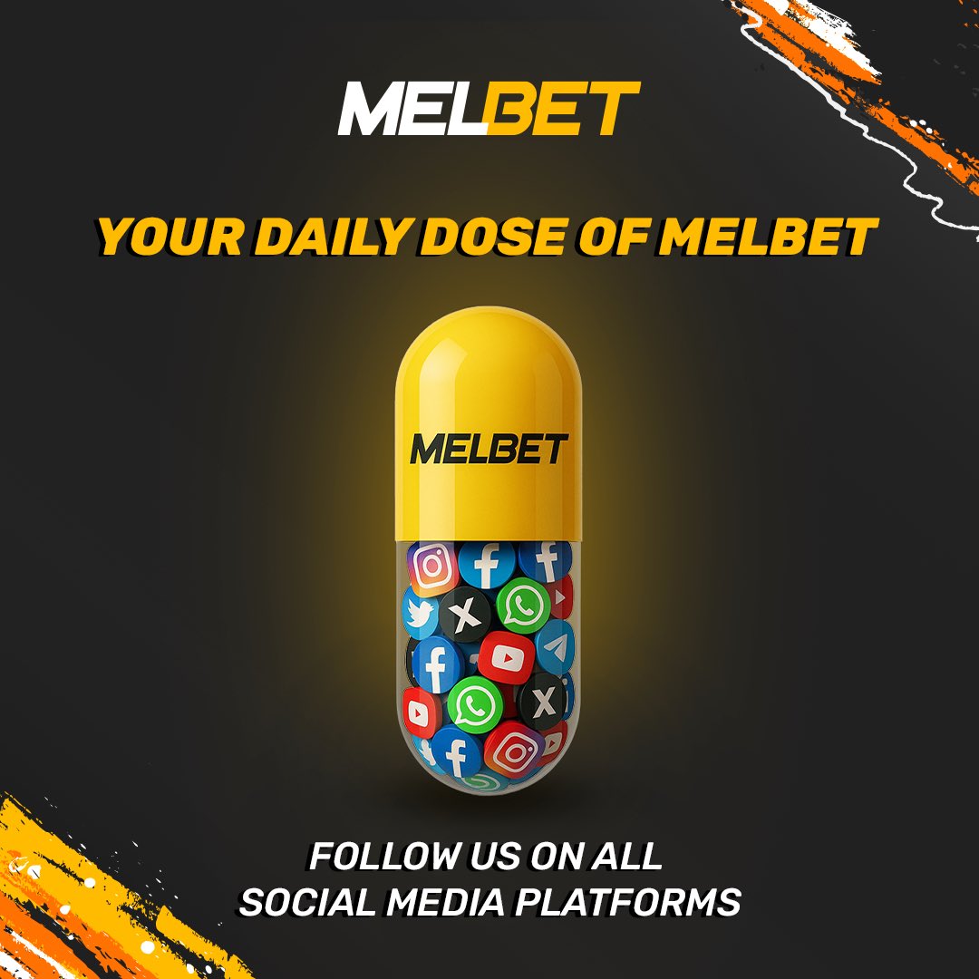 Need your daily dose of sports, fun, and rewards? 💥
We’ve got you covered!
Follow MelBet across all social media platforms and keep the energy flowing! 💛 bit.ly/m/melbet_india…

#MelbetIndia #StayTuned #FollowUs #MelbetVibes