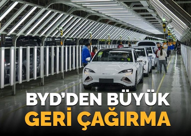 ntv's tweet photo. BYD'DEN BÜYÜK GERİ ÇAĞIRMA
Batarya ve motor sorunu tespit edildi

https://t.co/9Gqucy4hqz

Foto: NTV https://t.co/KIJqCuhWBf