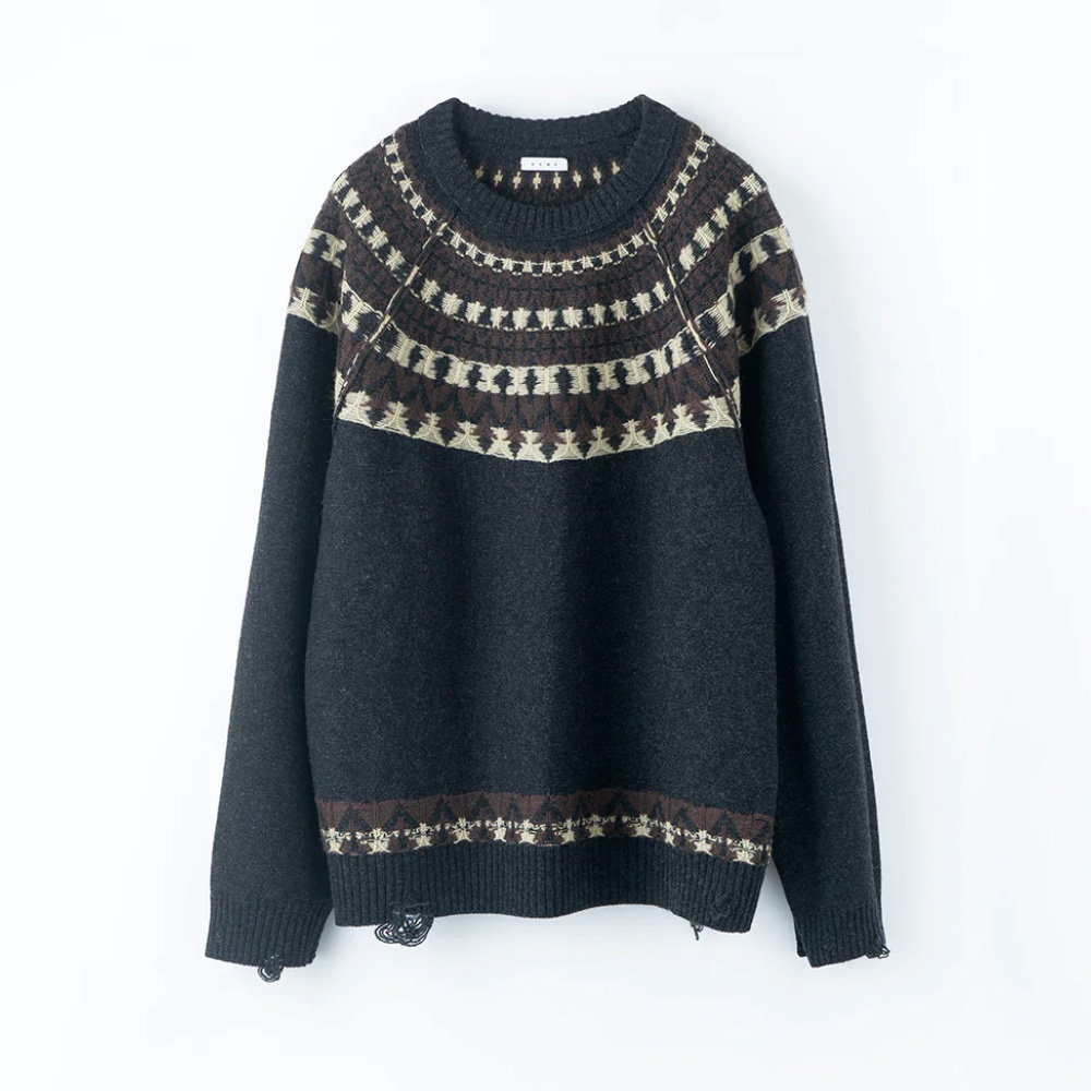 DAIRKU 22AW　in side out knit DAIRKU 22AW in side out knit