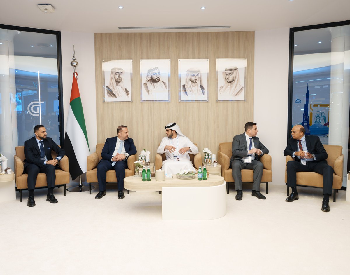 EmcodeTelematic's tweet image. Empowering secure logistics through innovation.

Emcode Technology LLC (a UXE Group company) signed an MoU with Transguard Group to advance Tejouri — a secure, AI-enabled valuables collection and delivery solution.

#UXE #Emcode  #GITEX2025 #AI #Innovation #SmartLogistics #UAE